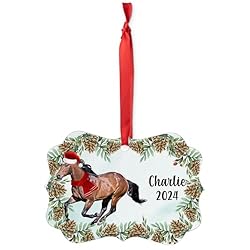 Cleveland Bay Horse Christmas Ornament 2024