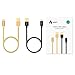 AUKEY Micro USB Cable, 2-Pack 3.3ft/1m Nylon Braided for Android Smartphones, Samsung, Kindle, HTC, Nexus, Sony, Nokia, Motorola, and More