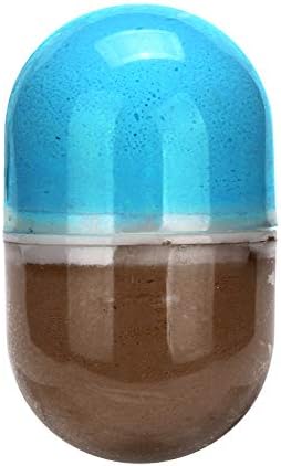 KSell Rainbow Pill Slime Fluffy Floam Slime Kit Non toxic Handmade Stress Relief Toy for Kids Teenagers Adults (1C)