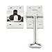 Red Hound Auto Trailer 4 Inches T-Style Entry Door Catch Holder Metal Bracket Hook Keeper Stainless