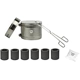 Mini Kwik Kiln Propane Furnace Kit w/ 5 oz Graphite Crucibles and Flux Gold Silver Melting Casting Refining Set