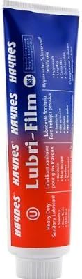 2 X Haynes Lubri-Film sanitary lubricant - 4 oz tube