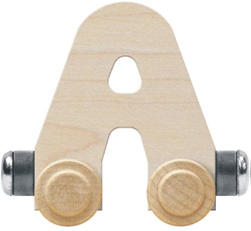 NameTrain Unfinished Letter Car A - Made in USA