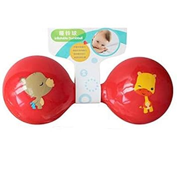 Plastic Educational Developing Newborn Dumbbells Baby Toys Sport