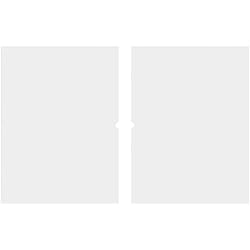 Ekena Millwork CMP38X25BX2-01000 Beaux