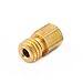 JOYSA 5PCS 3D Printer 0.4mm Extruder Brass Nozzle Print Head for MK8 Makerbot RepRap Prusa 1.75mm ABS PLA Printer BY JOYSA US Registered Brand