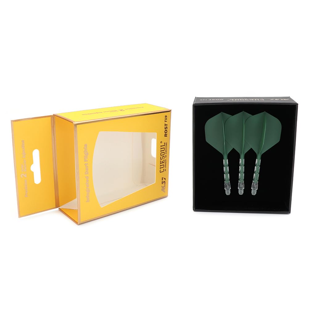 CUESOUL ROST T19 Integrated Dart Shaft and Flight,Standard Shape,Set of 3