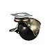 uxcell 50mm 2-inch Wheel 360 Degree Swivel Plate Hooded Ball Shaped Brake Caster 4pcs