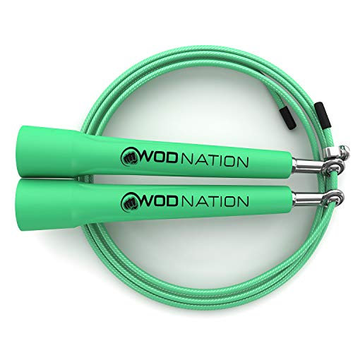 WOD Nation Speed Jump Rope Blazing Fast Jumping Ropes Endurance
