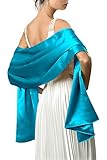 Noblee Satin Shawl Wrap For Women's Wedding Formal Party(More Color)
