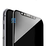 Vintar [3D Full Coverage] Privacy Screen Protector Compatible iPhone X/iPhone Xs, 9H Anti-Spy Tempered Glass Screen Protector, (Black)