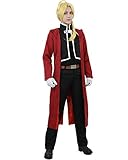 Miccostumes Men's Fullmetal Alchemist Edward Elric Cosplay Costume