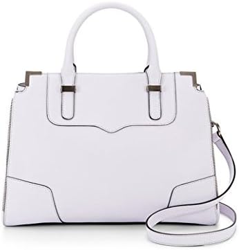 Rebecca Minkoff Amourous Saffiano Leather Satchel Ice