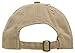 Decky Distressed Vintage Polo Style Unstructured Low Profile Adjustable Baseball Cap (One Size, Khaki Tan) One Size