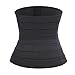 Waist Trainer Corset for Weight Loss Sport Workout Shaper Tummy 4 Steel Boned (S, Black-4 Steel Boned)
