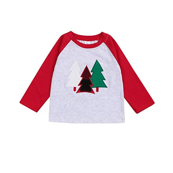 Sibling Shirts for Toddler Kids Boys Girls Christmas Outfit Christmas Tree and Truck Matching Clothes - Image 3