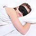 KCOOL 3D Eye Sleep Mask Blindfold Cover for Sleeping Travel & 1 Set of Earplug and 1 Carry Pouch