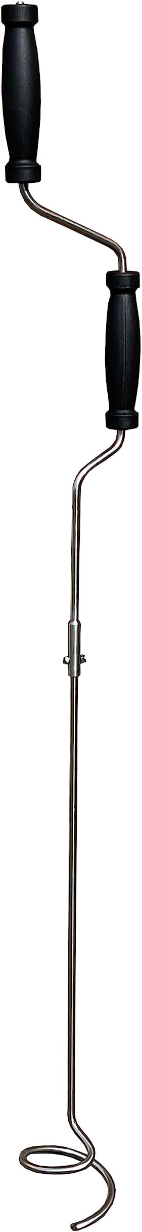 Selections Compost Crank Aerator Stirrer Manual Mixer Tool