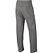 Nike Mens Open Hem Fleece Pocket Sweatpants Light Grey/White 823513-063 Size X-Large