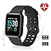 LETSCOM Fitness Tracker, Activity Tracker with Heart Rate Monitor, Pedometer, Sleep Monitor, Step Counter, Calorie Counter, Waterproof Smart Watch for Women Men