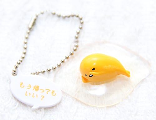 TOMY Gudetama The Lazy Egg Danglers Keychains Charm Hanger : #1