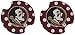 Thirstystone Florida State University Dots Car Cup Holder Coaster, 2-Pack