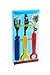 Toy Tools Kids Cutlery Utensils Set - Toddler Fork, Knife and Spoon with Ratchet, Screwdriver and Wrench - Stainless Steel Flatware with Soft Silicone Handles - By Yumkin Pie