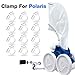 UNC7E 12Pack Sweep Hose Attachment Clamp for Cleaner B15 Replacement, Compatible with Polaris Pool Cleaner 180,280,360,380,480,Polaris Clip b15 Replacement