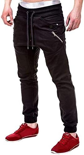 Men's Premium Select Classic-Fit Straight-Leg Jean Overalls Casual Pants