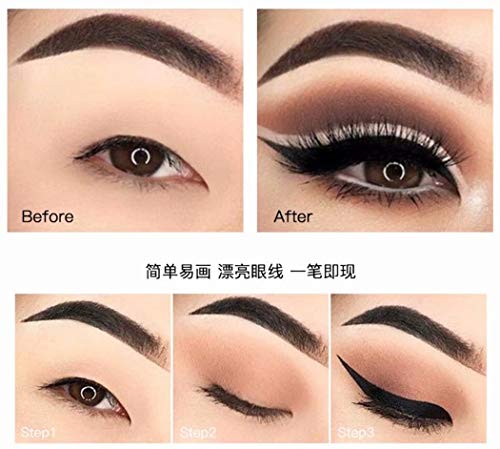 TMROW Eyeliner Pen,Waterproof Eyeliner Long Lasting Drama Liquid Eyes Pen Eye Liner Pencil