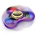 InfiSpin F1 Fidget Spinner, Metal Tri Spinner [Easy Flick & Spin] Prime EDC Focus + Stress Relief Toy | High Speed Bearings for 6+ Minutes of Spinning | Smooth, Quiet & Fast [RAINBOW]
