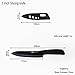 XYJ Kitchen Knife Cutlery Set Ceramic Knife 3, 4, 5, 6 Inch Paring Utility Slicing Chef Kitchen Knife with One Black Peeler Cooking Tool(5 PCS)