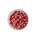 (100 pcs red Colors) Push Pins Map Tacks ,1/8 inch Round Head,Plastic Head with Steel Point, for Bulletin Board,Fabric Marking