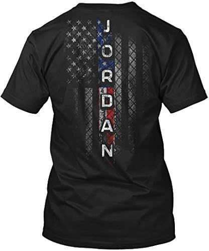 Jordan Family American Flag Tshirt - Hanes Tagless Tee