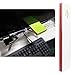 Computer Memo Board - Monitor Sticky Note Holder - Phone Message Memo Pad Shelves Storage Holder - Office Transparent Message Creative Multifunction Paper Notes Boards for Cabinets Shelves Dressers