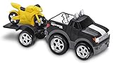 Kid Galaxy Soft and Squeezable Pull Back Ford F150 with Trailer and Motorcycle