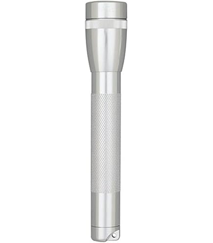Lampe de poche DEL Maglite à 2 piles AA avec étui de ceinture, bleue