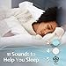 Adaptive Sound Technologies Lectrofan Micro 2 Sleep Sound Machine and Bluetooth Speaker with Fan Sounds, Red