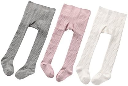 Baby Tights Winter Warm Leggings Stocking Pants Extra Thick Jacquard Knitting Toddler Girl Tights Pantyhose