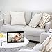 Pipishell 8 Inch Digital Photo Frame - IPS Display, Auto-Rotate, Remote Control - Mix Photos and Videos in The Same Slideshow, Support Thumb USB Drive, SD/MMC/MS Card