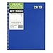 Daily Monthly Planner 2019 Calendar/Appointment Book, Blue Cover, 8.5 x 11