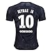 Neymar JR 10 PSG Third 17/18 Soccer Jersey Mens Color Black Size M