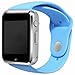 Amazingforless Bluetooth Touch Screen Smart Wrist Watch Phone with Camera - Blue
