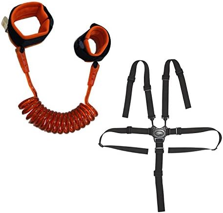 SHERRY Child Safety Harness Leashes Belt Kit Anti Lost Velcro Hand Strap Wrist Link Security Harnesses Pack