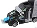 Memtes Dinosaur and Wild Life Animal Safari Car Carrier Transport Truck Toy (Includes 6 Dinosaurs 6 Animal, Jeep and Helicopter)