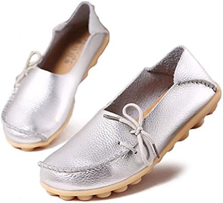 Women outdoor tourism and leisure shoes, cheap loafers shoes, work shoes 11B(M)US Silver