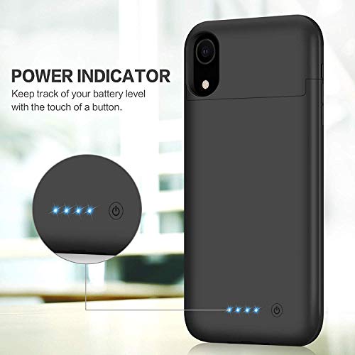 Battery Case for iPhone XR, Feob Upgraded 5500mAh Portable Charging
