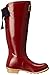 Joules Women's Evedon Rain Boot, Red, 8 M US