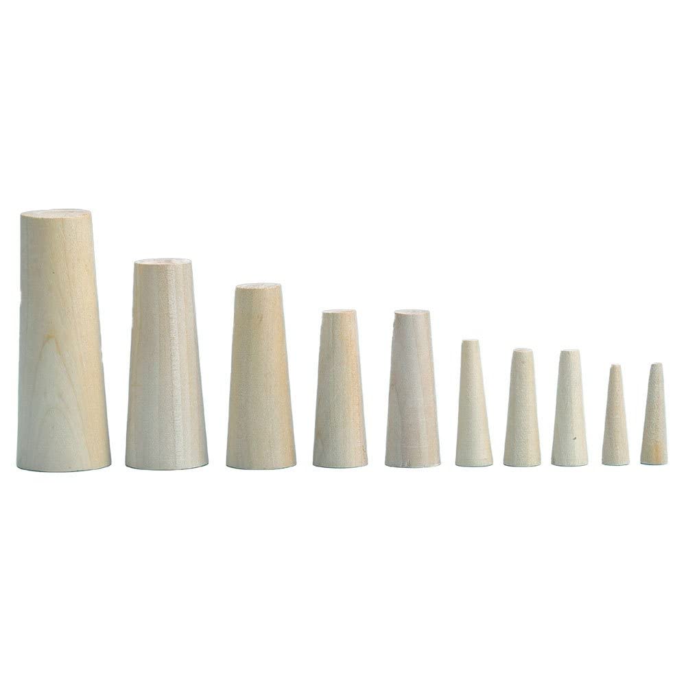 Mixed wooden stops and leakage plugs, pack of 10 (quick sealing of cracked hose connectors).