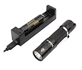 Sofirn Mini Flashlight High Lumens Upgraded SF14 Keychain Light Super Bright 550 Lumens Cree XPG2 LED Torch with 14500 Battery and Charging Slot
